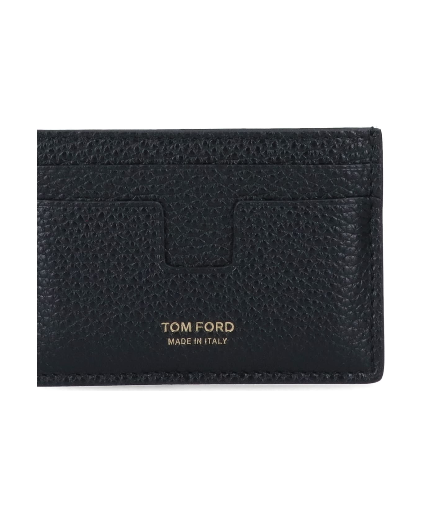 Tom Ford Logo Card Holder - Black