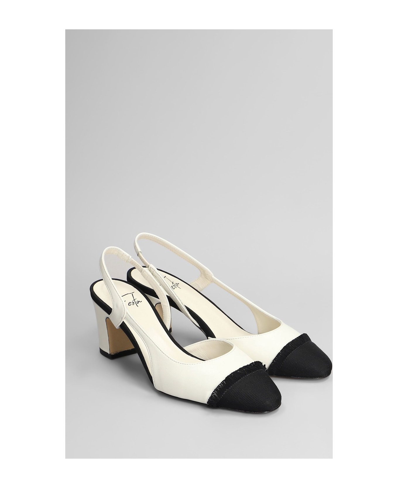 Roberto Festa Ficus Pumps In Beige Leather - beige
