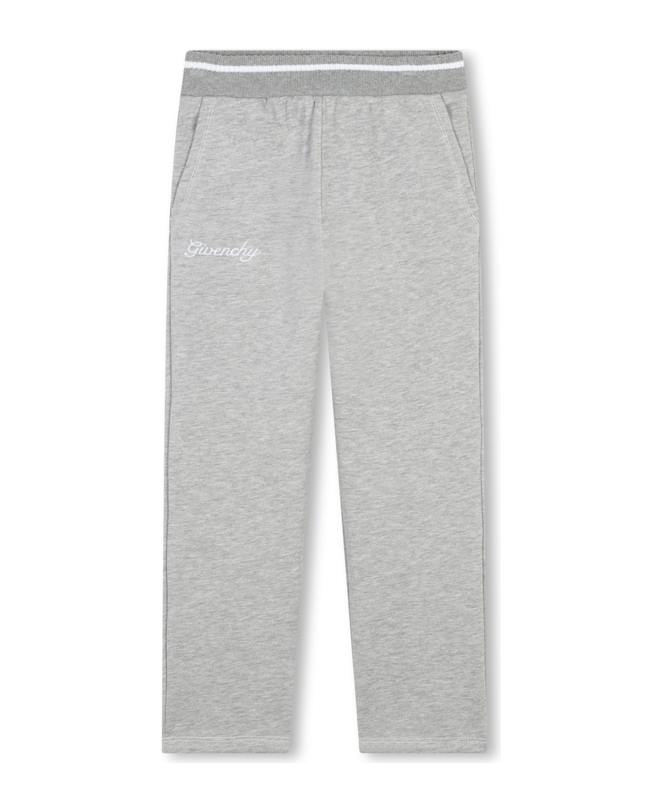 Givenchy Pantaloni Sportivi Con Stampa - Gray