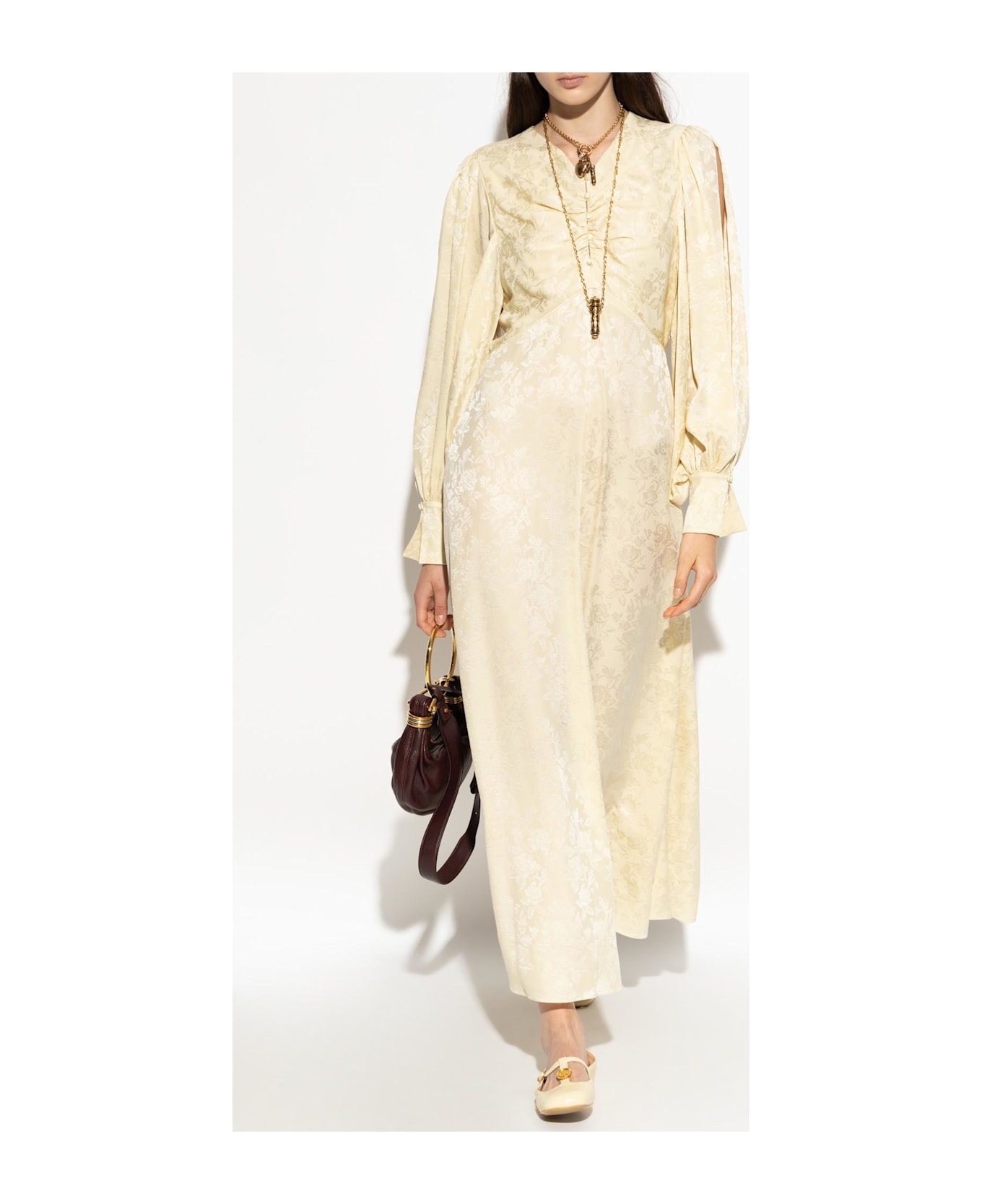 Chloé Silk Dress - YELLOW