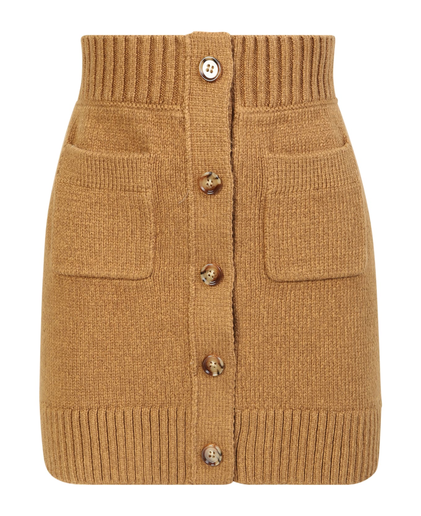 Burberry Knit Miniskirt - Beige スカート