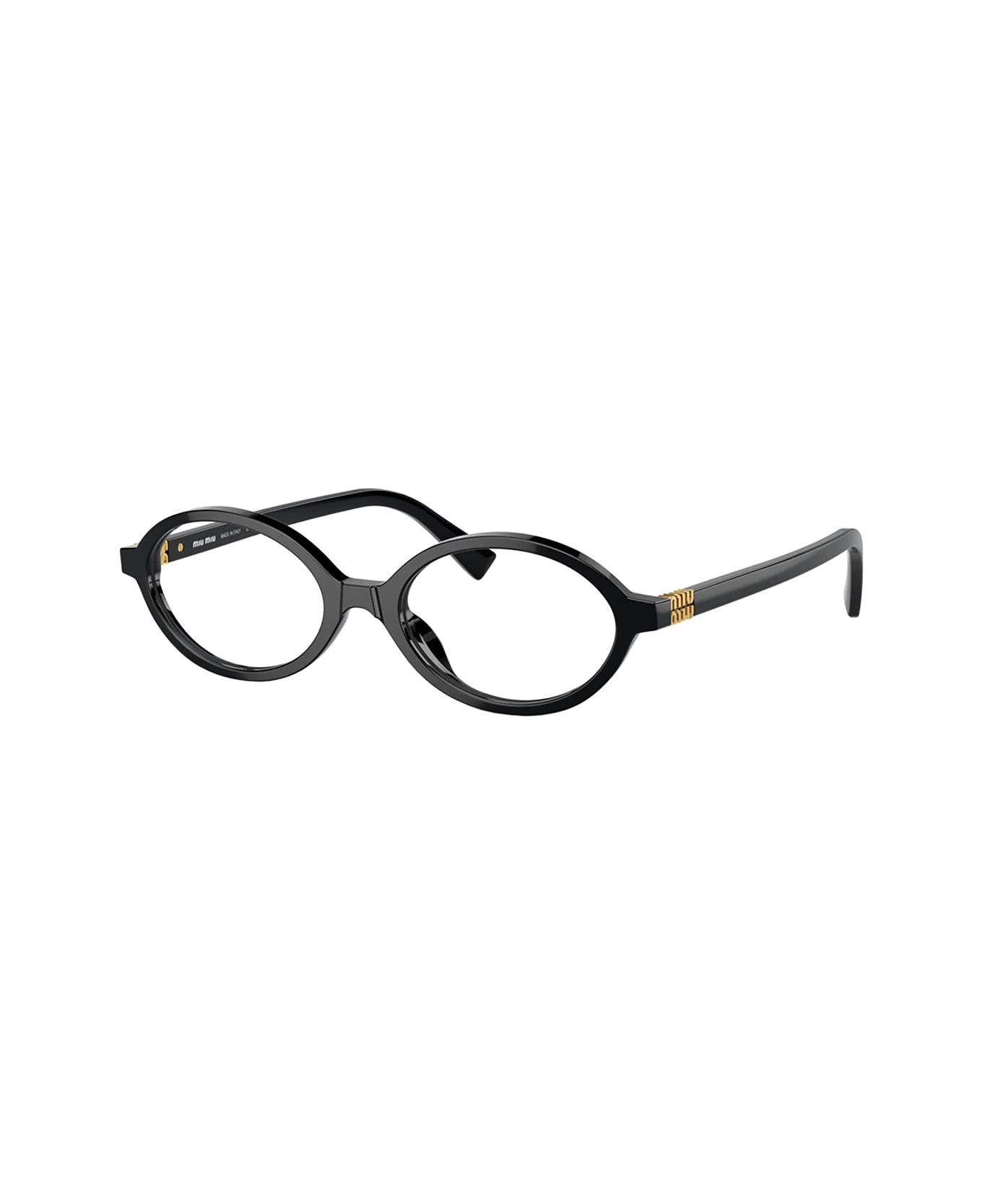 Miu Miu 0mu 01xv Miu Regard 1ab1o1 Black Glasses - Nero