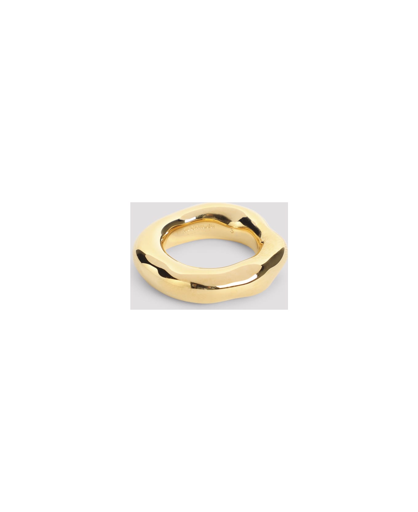 Jil Sander Brass Ring - Gold