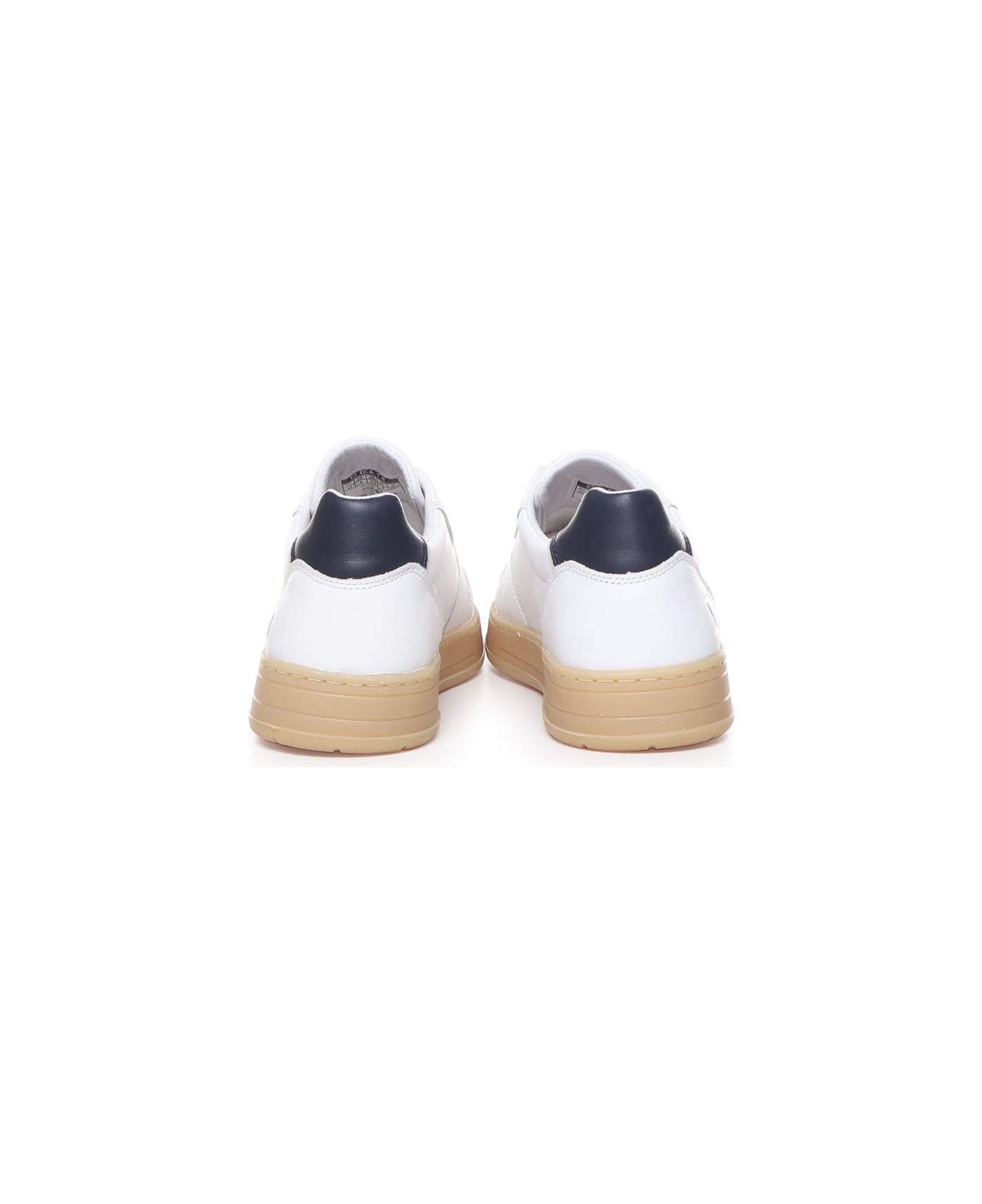 D.A.T.E. Court Basic Sneakers - White-blue