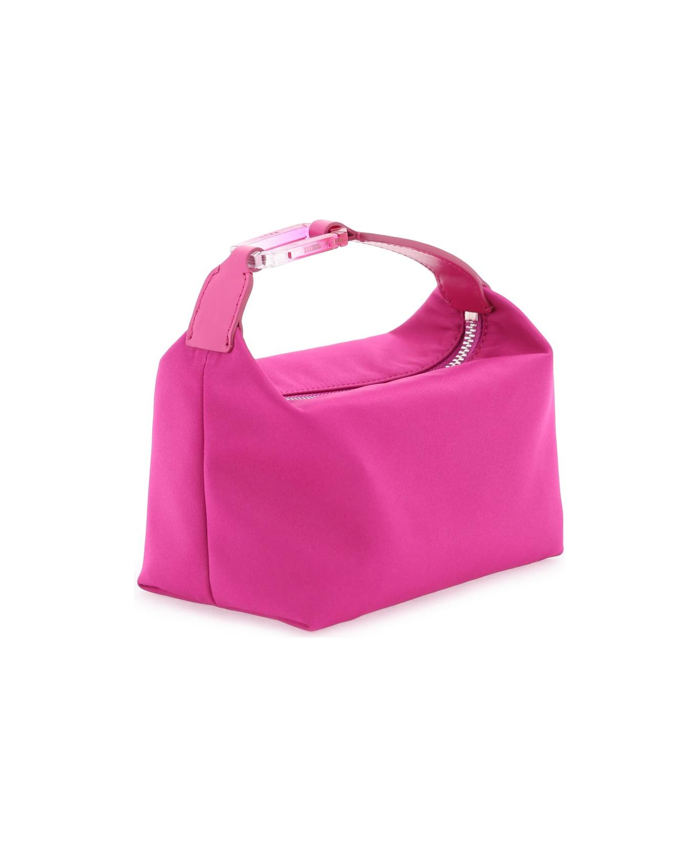 EÉRA Satin Mini Moon Bag - CYCLAMEN (Pink)
