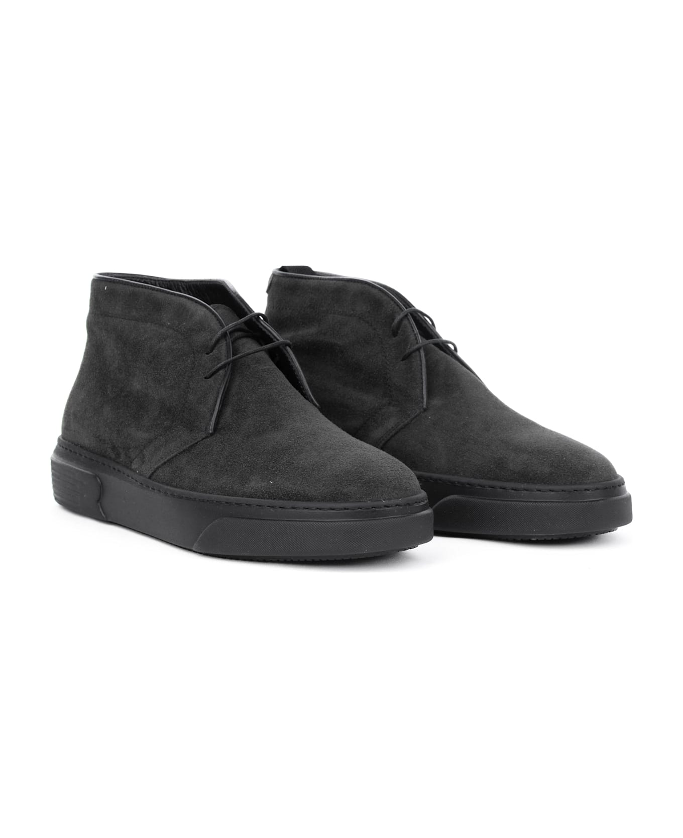 Fratelli Rossetti One Anthracite Suede Polish - ANTRACITE