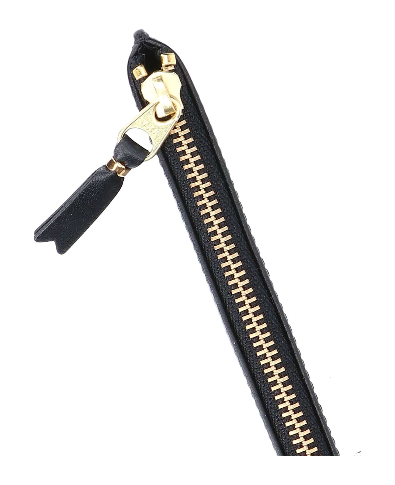 Comme des Garçons Wallet 
huge Logo
 coin Purse - Black  