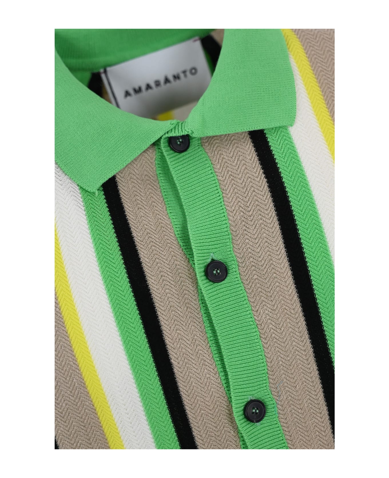 Amaranto Striped Knit Shirt - Corda
