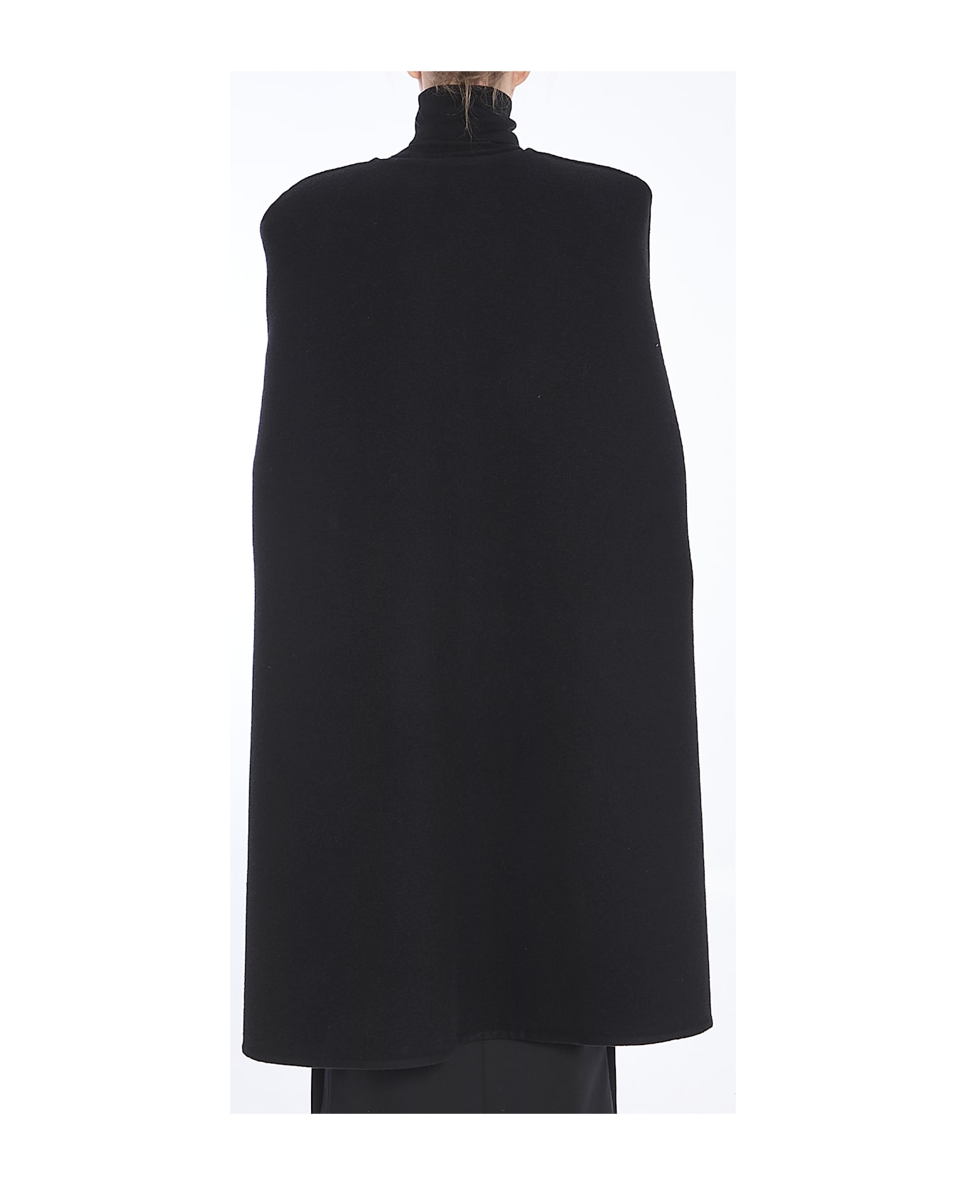 Valentino Garavani Cachemire Cape - BLACK