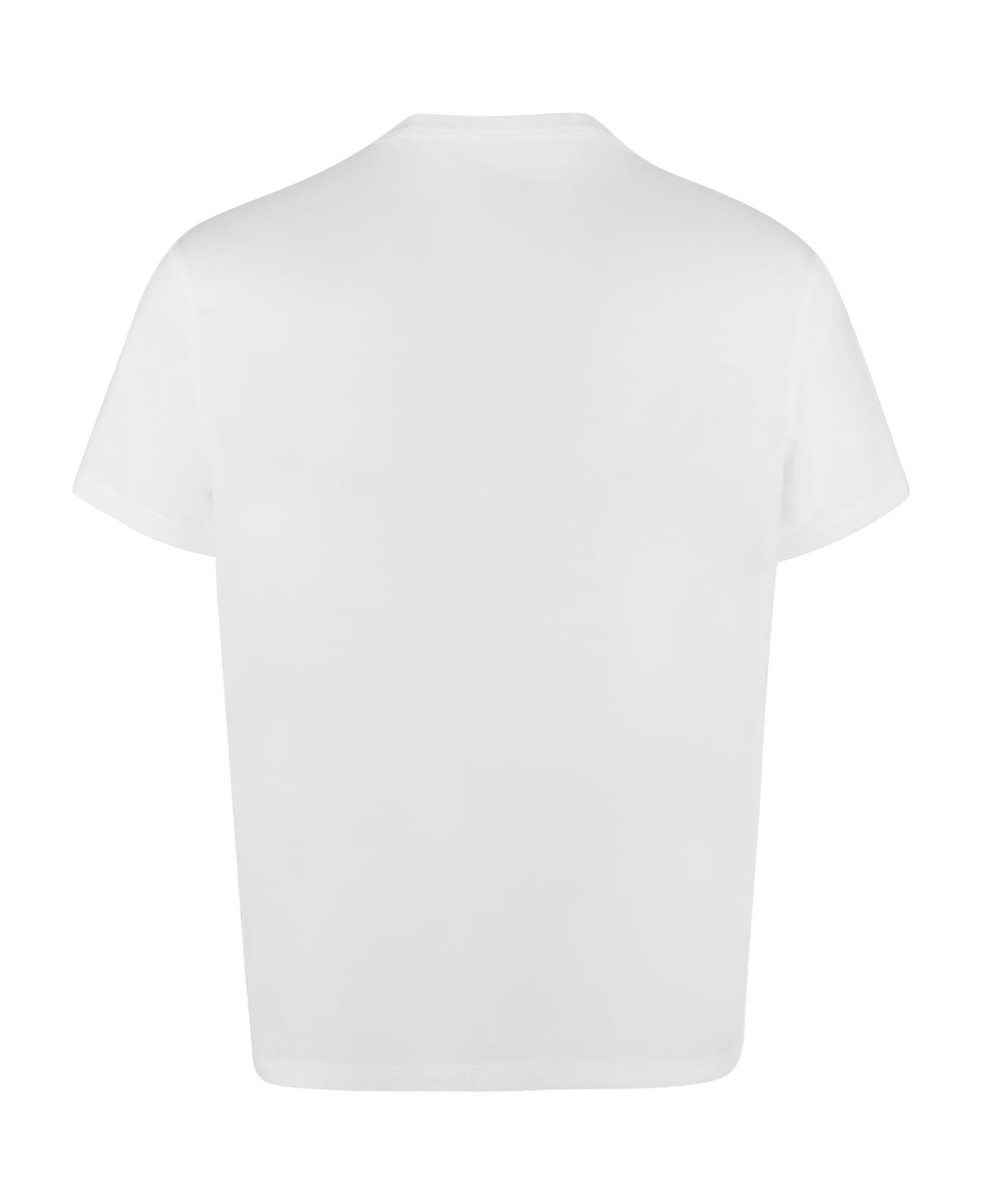 Maison Margiela Logo Cotton T-shirt - WHITE