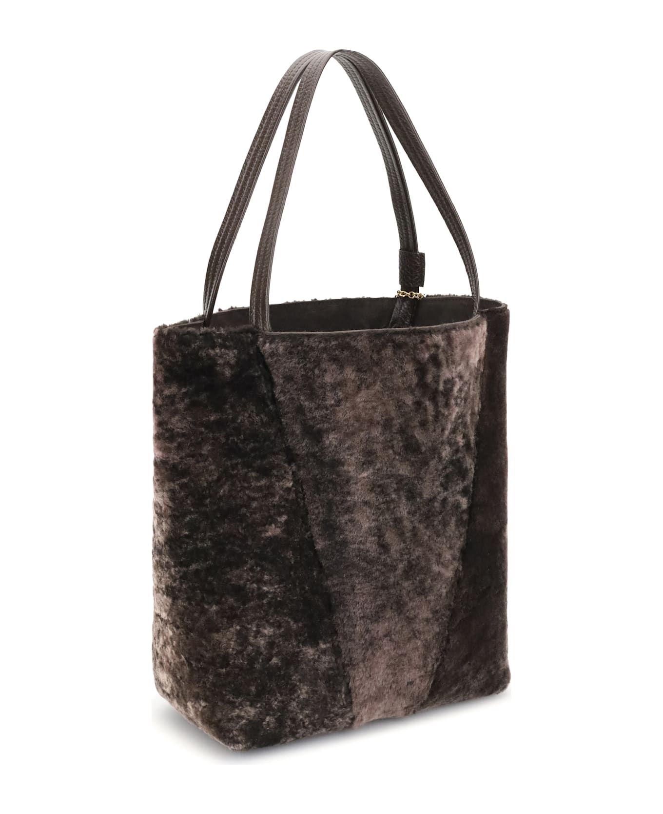 Chloé Spin Shearling Tote Bag