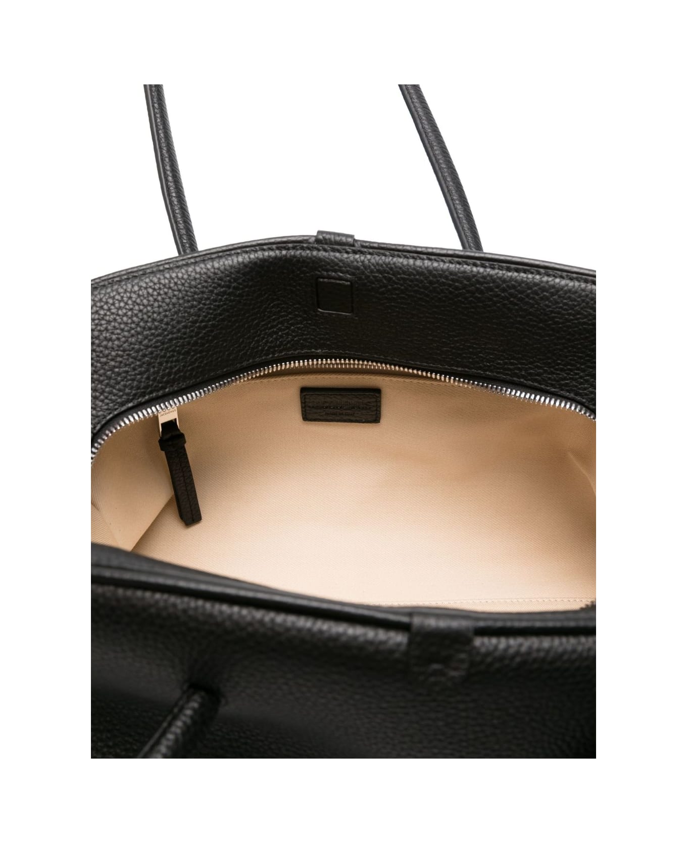 Jacquemus Le Turismo Leather Tote Bag - Black