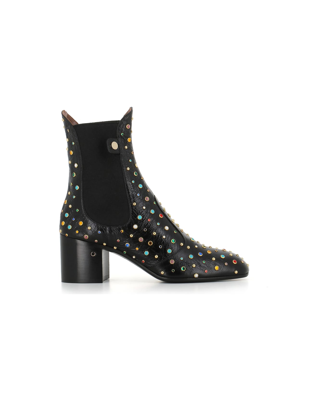 Laurence Dacade Boot Angie Multicolor Studs - Black