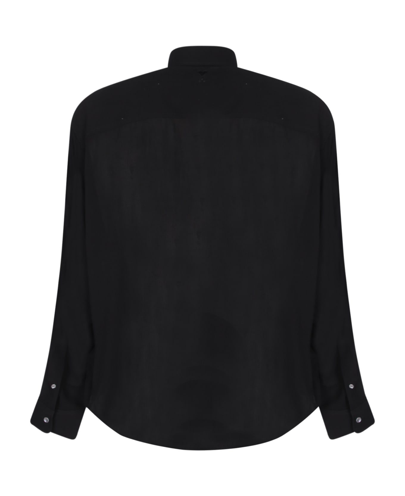 Ami Alexandre Mattiussi Boxy Fit Black Shirt - Black