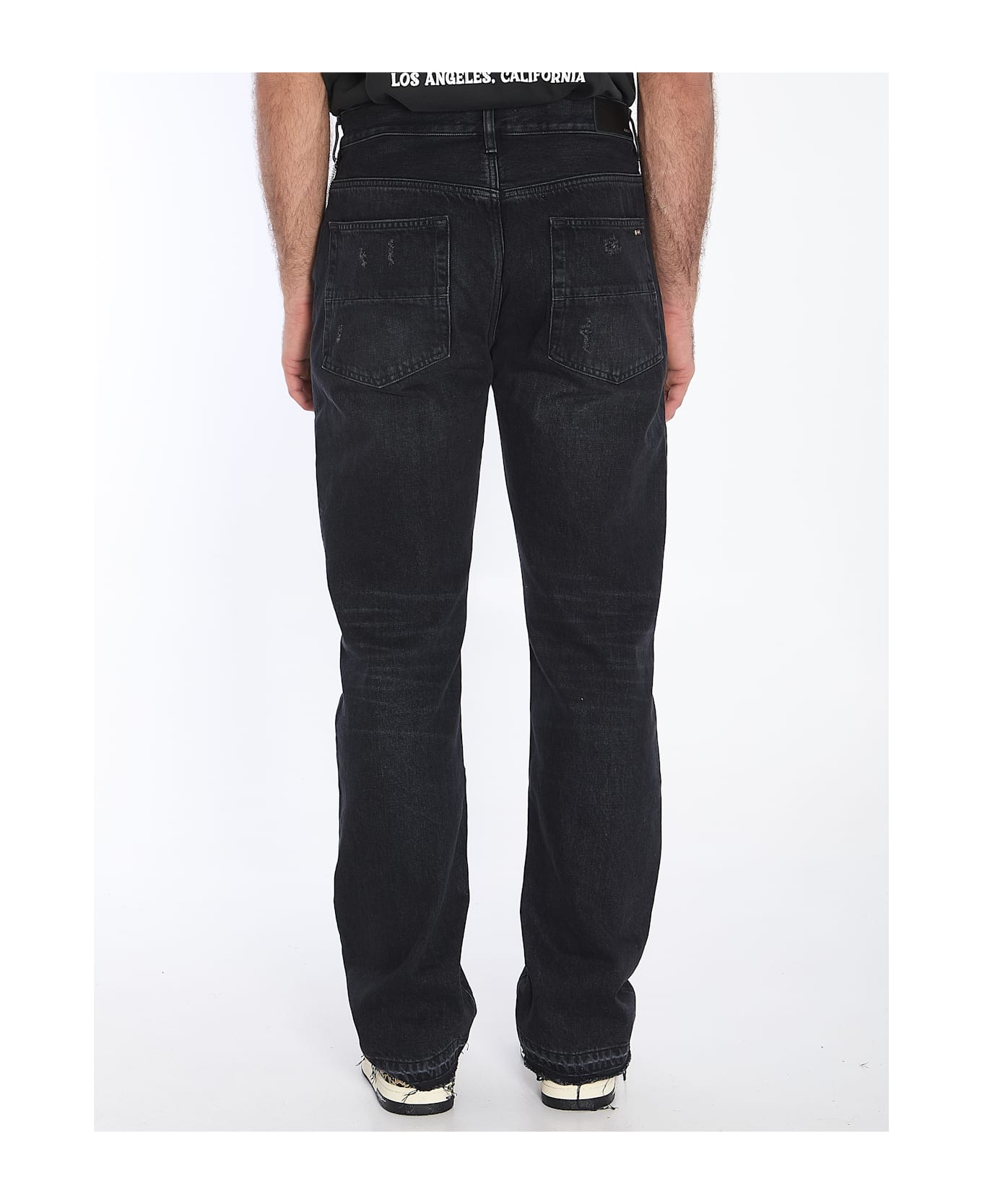 AMIRI Released Hem Jeans - BLACK