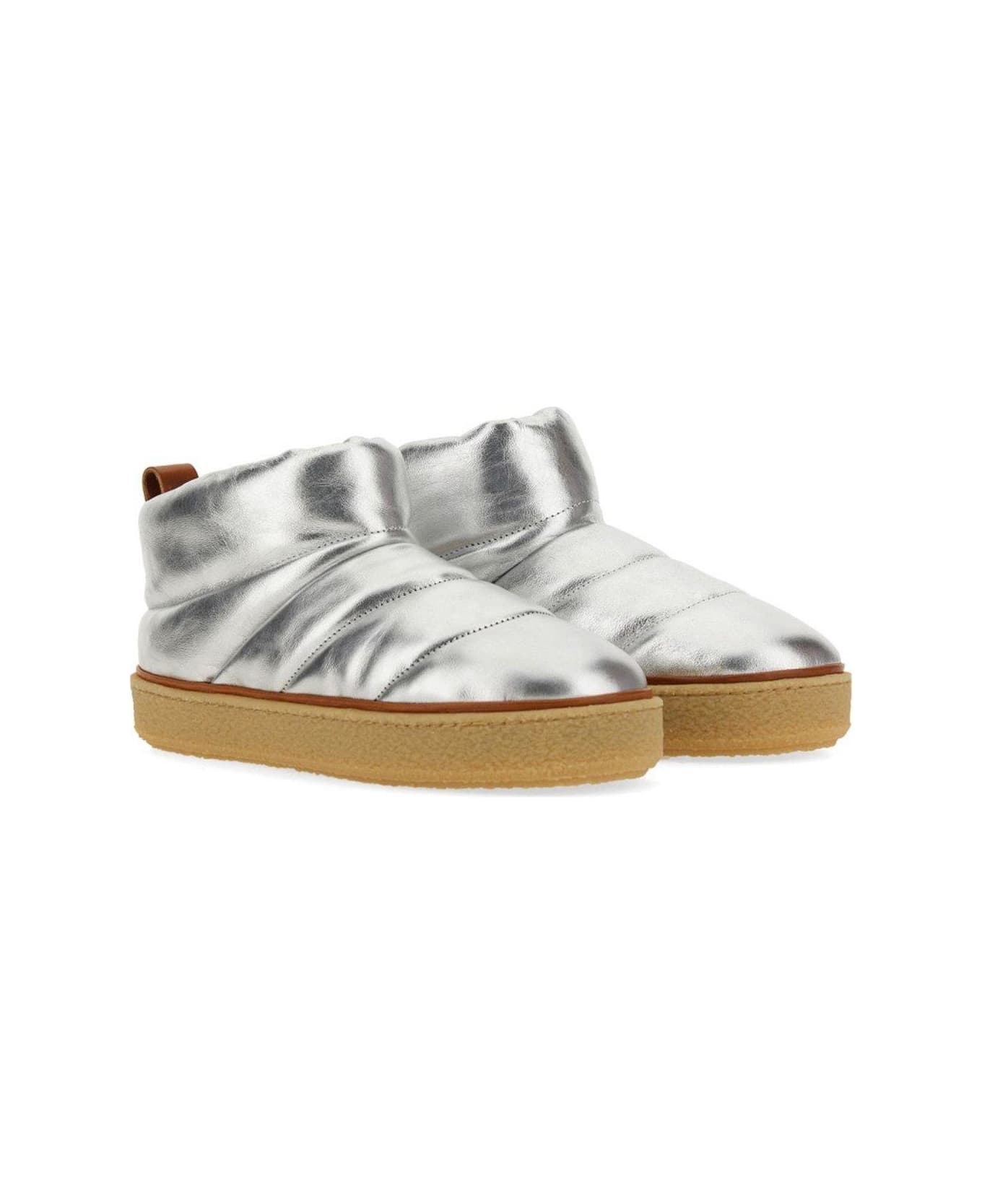 Isabel Marant Eskee Quilted Slip-on Boots - SILVER スニーカー
