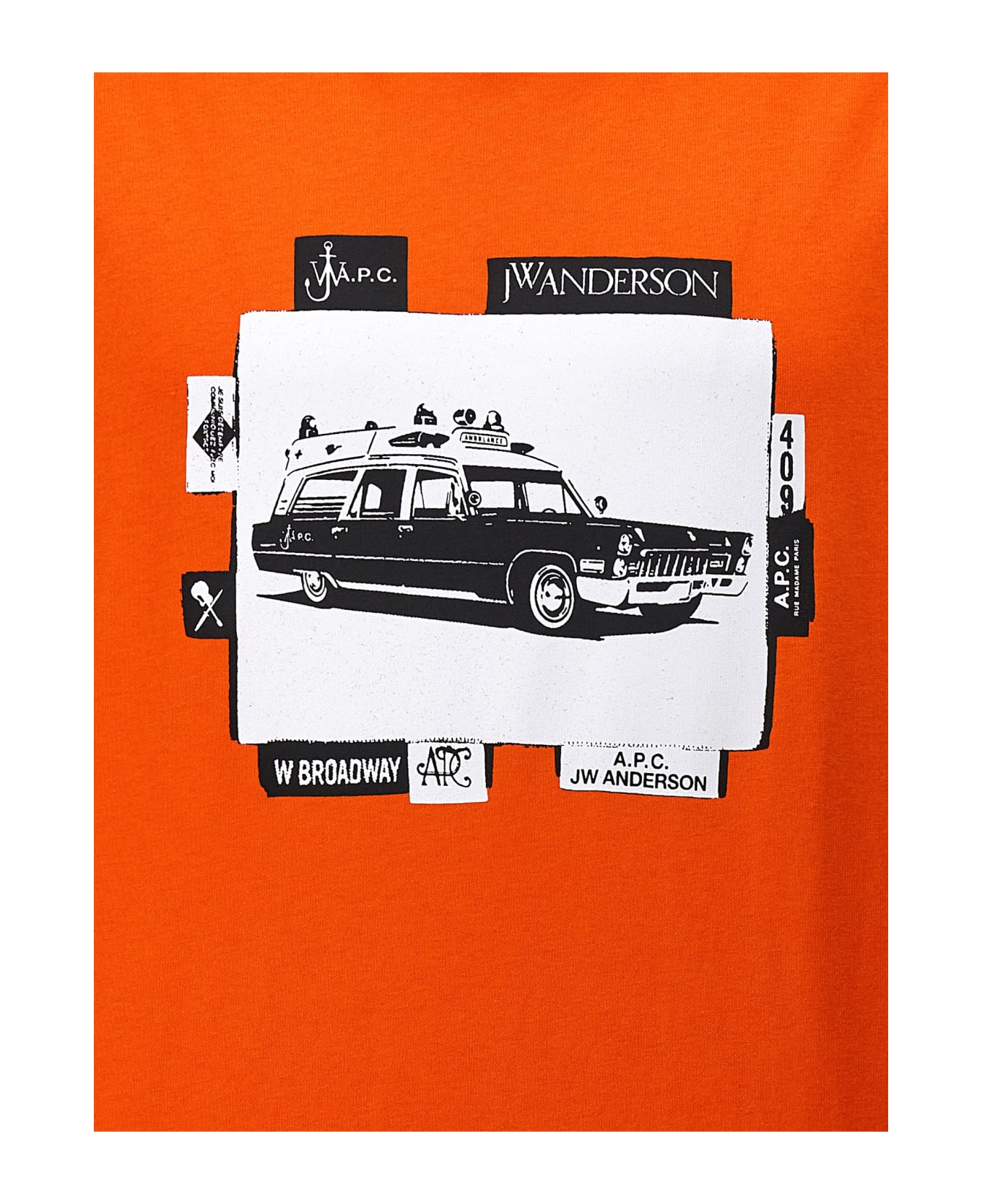 A.P.C. Jo B T-shirt - Arancione