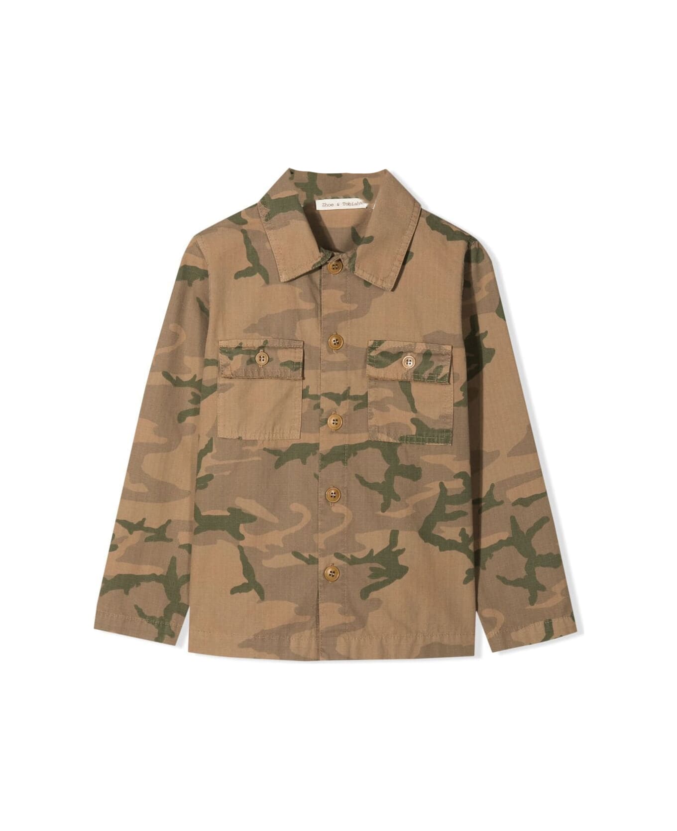 Zhoe & Tobiah Shirt-jacket With Camouflage Print - Variante unica