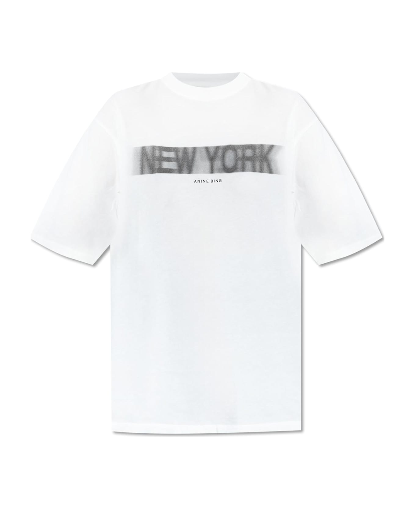 Anine Bing T-shirt With Print - White