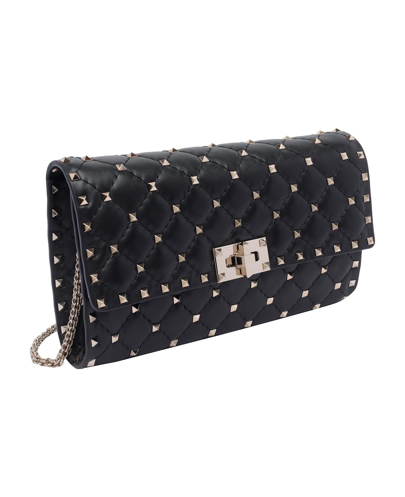 Valentino Garavani Rockstud Spike Crossbody Bag - Black