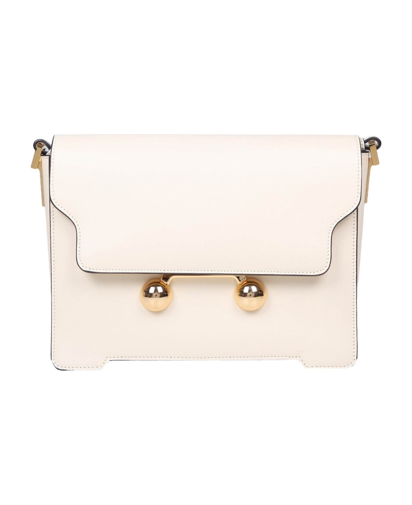 Marni Trunkaroon Shoulder Bag - Milk