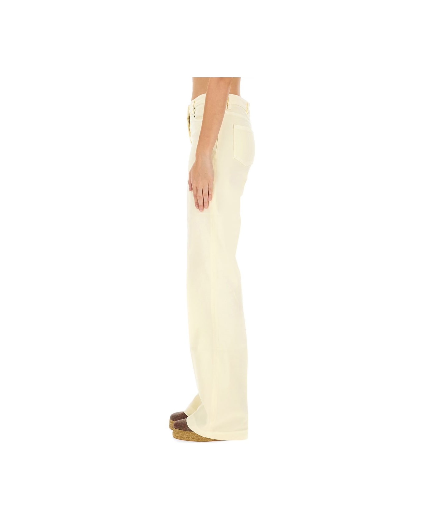 Etro Cotton Pants - IVORY