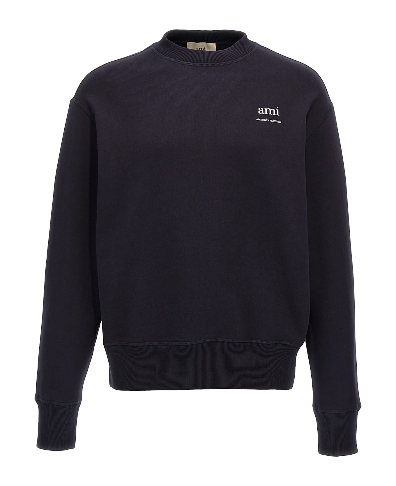 Ami Alexandre Mattiussi Logo-sweatshirt - Blue