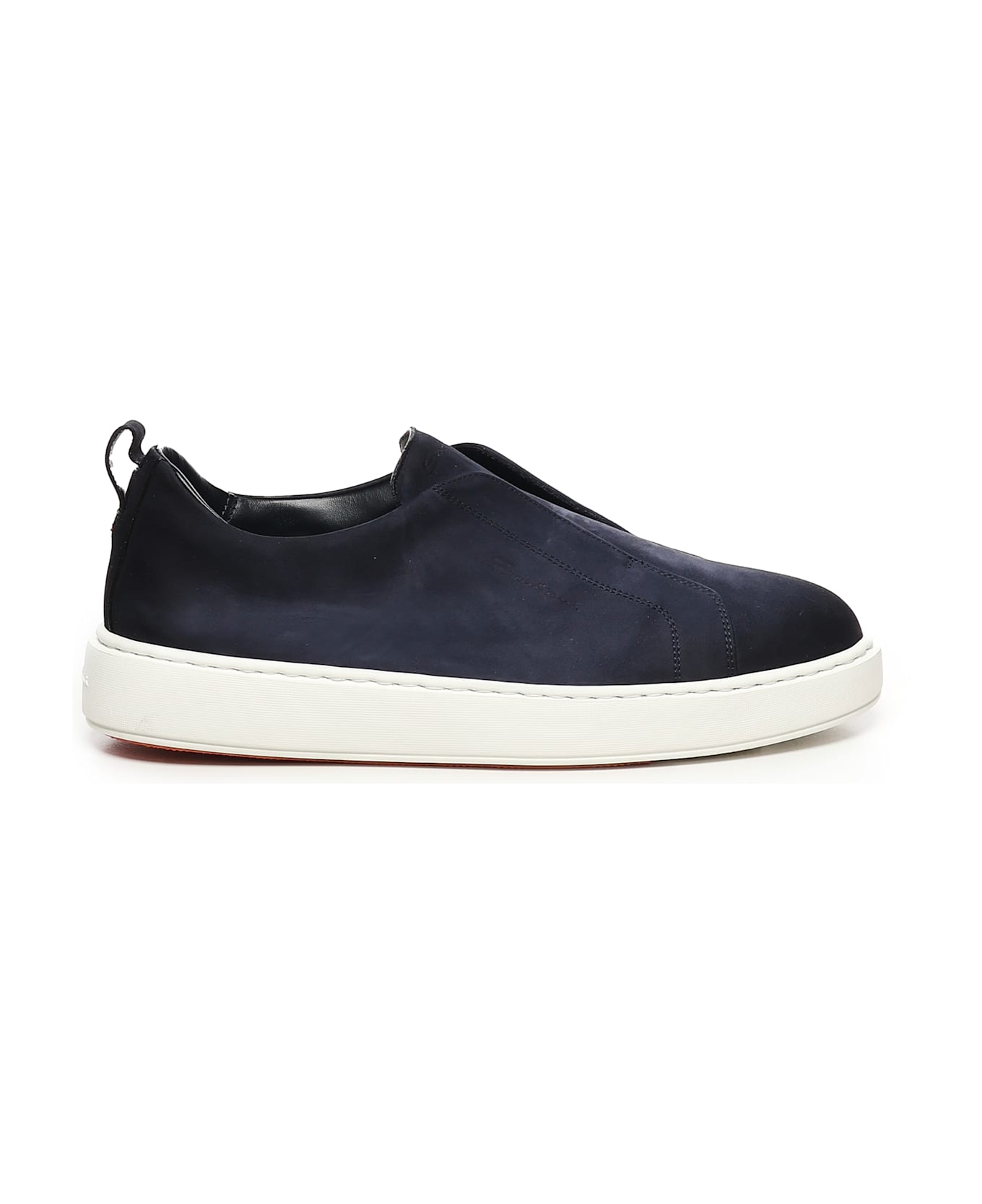 Santoni Victory Suede Sneakers - Blue
