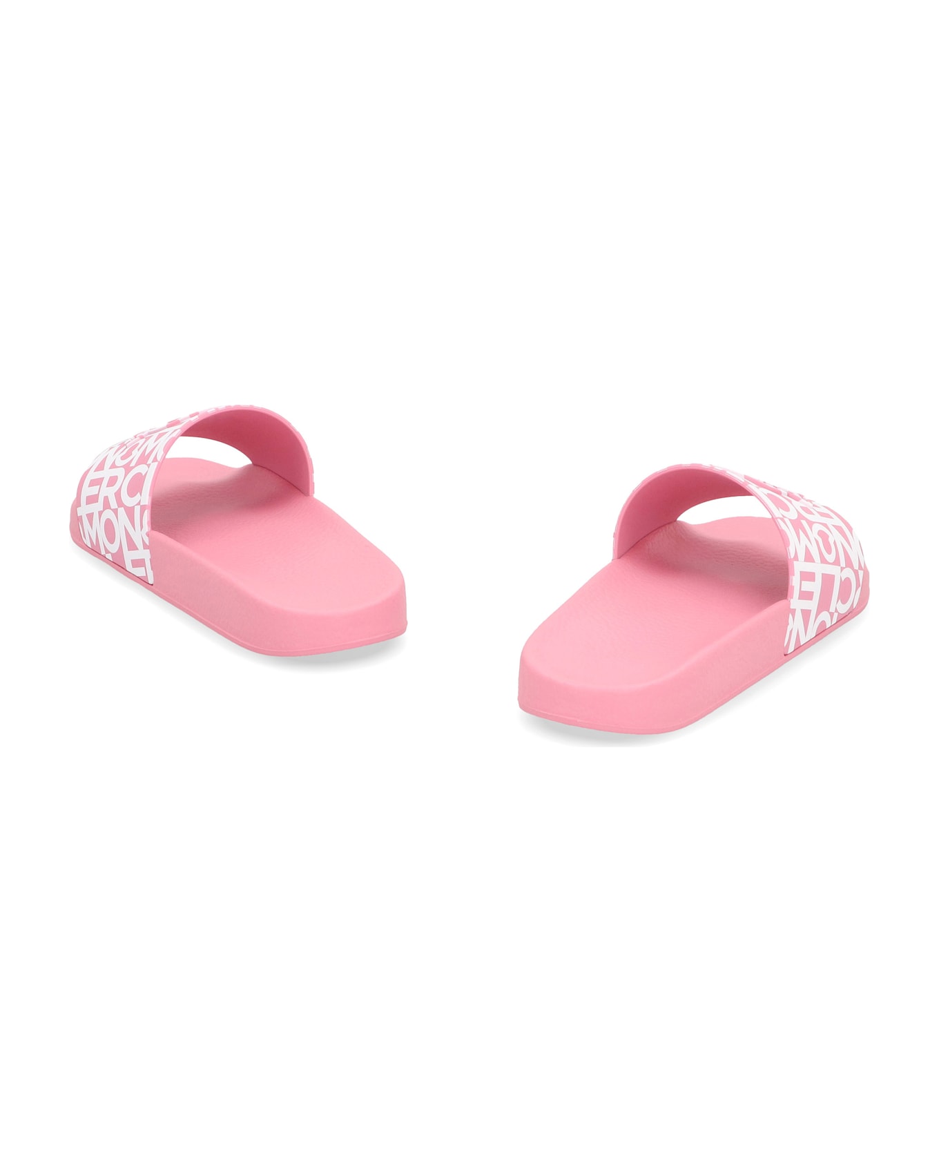 Moncler Jeanne Rubber Slides - Pink