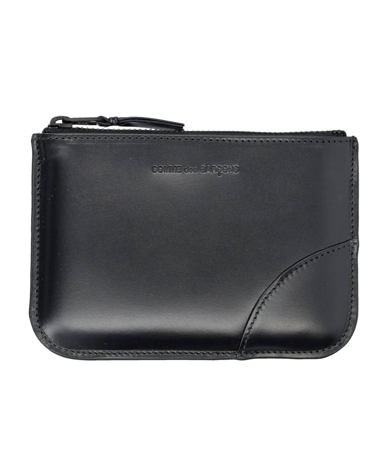 Comme des Garçons Wallet Xsmall Classic Leather Pouch - BLACK 財布