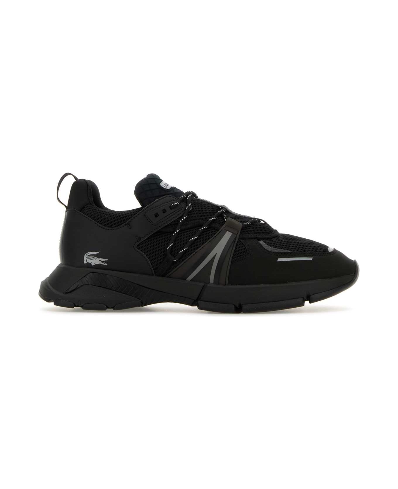 Lacoste Black Fabric L003 Sneakers - 02H