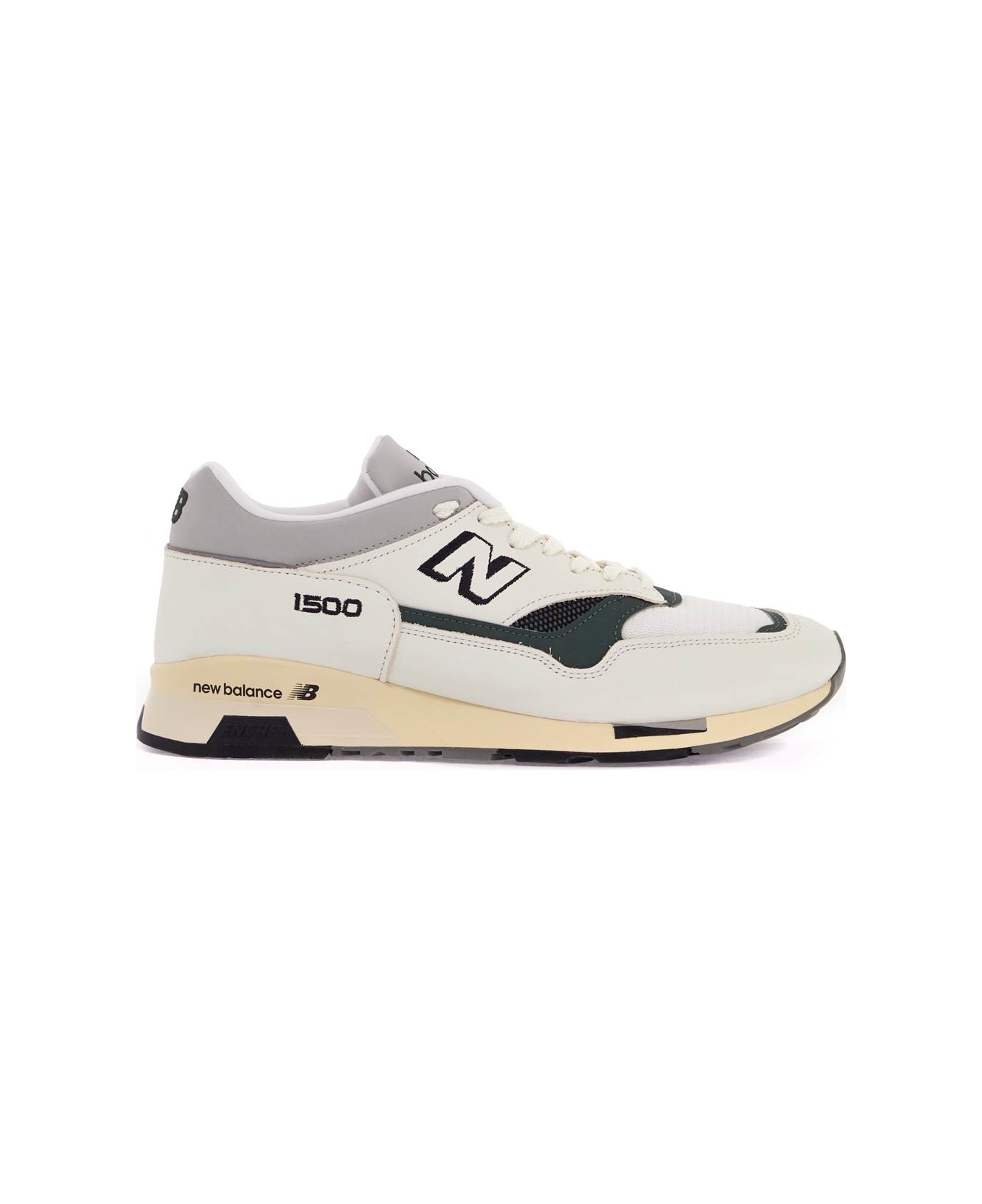 New Balance 'uk-made 1500 - WHITE/GREEN