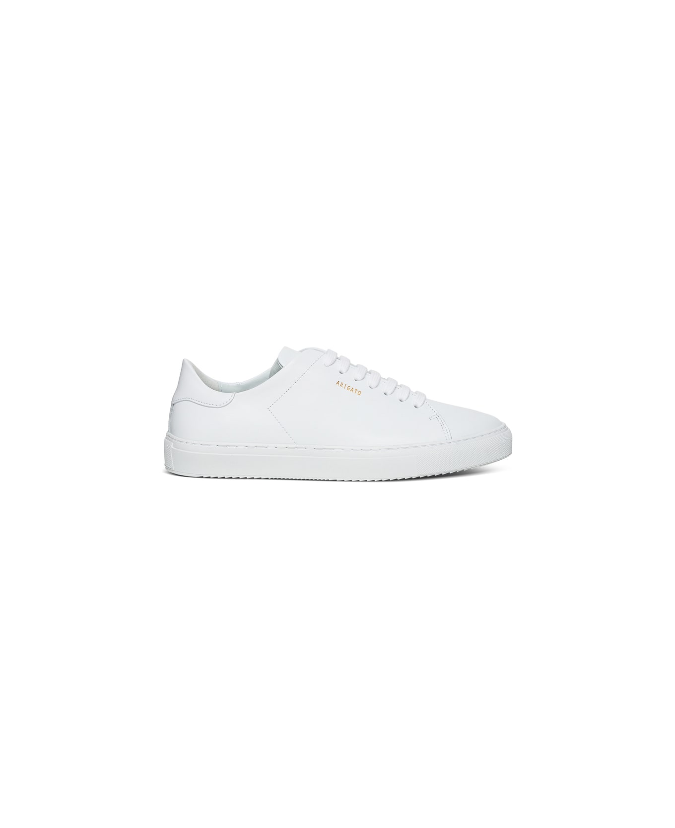 Axel Arigato 'clean 90' White Sneakers With Printed Logo In Leather Man Axel Arigato - White