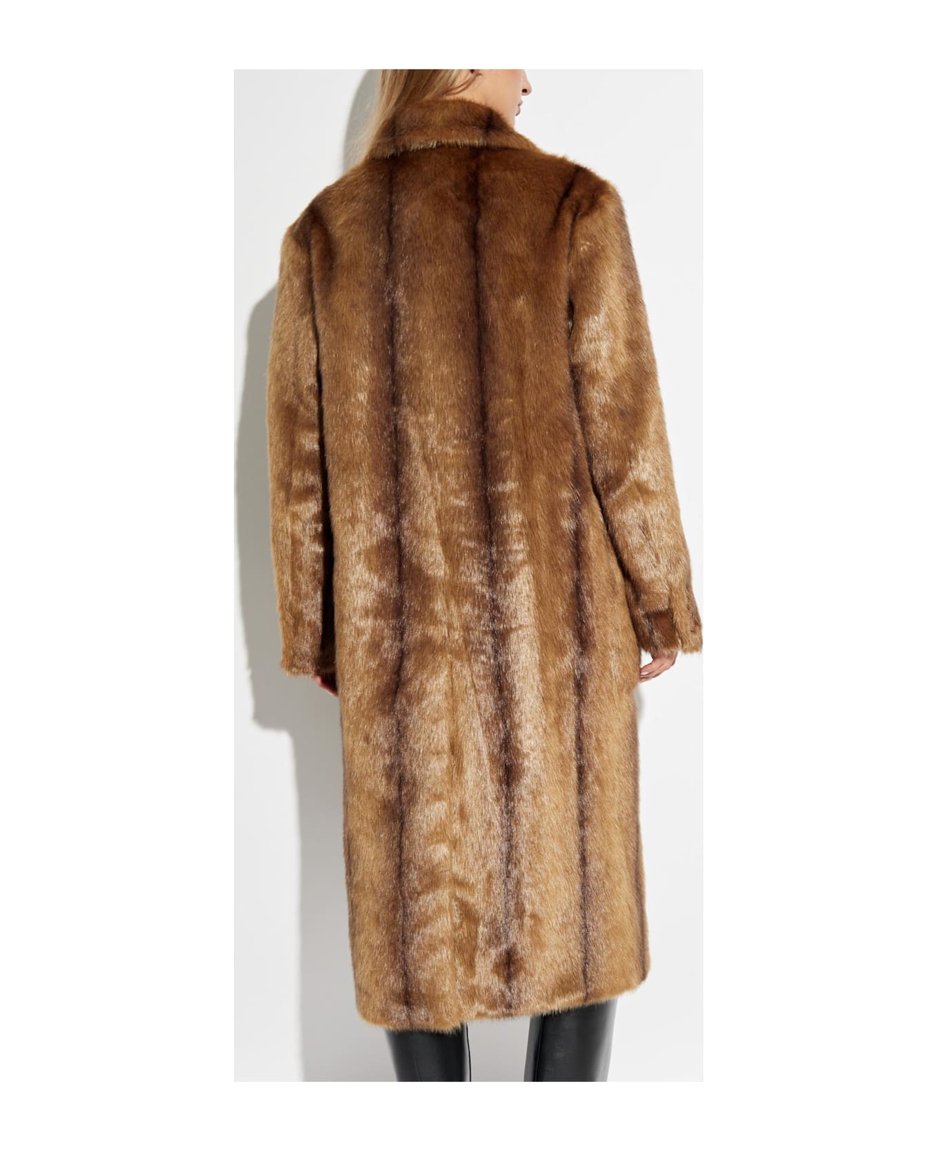 STAND STUDIO Faux Fur Joy - BROWN