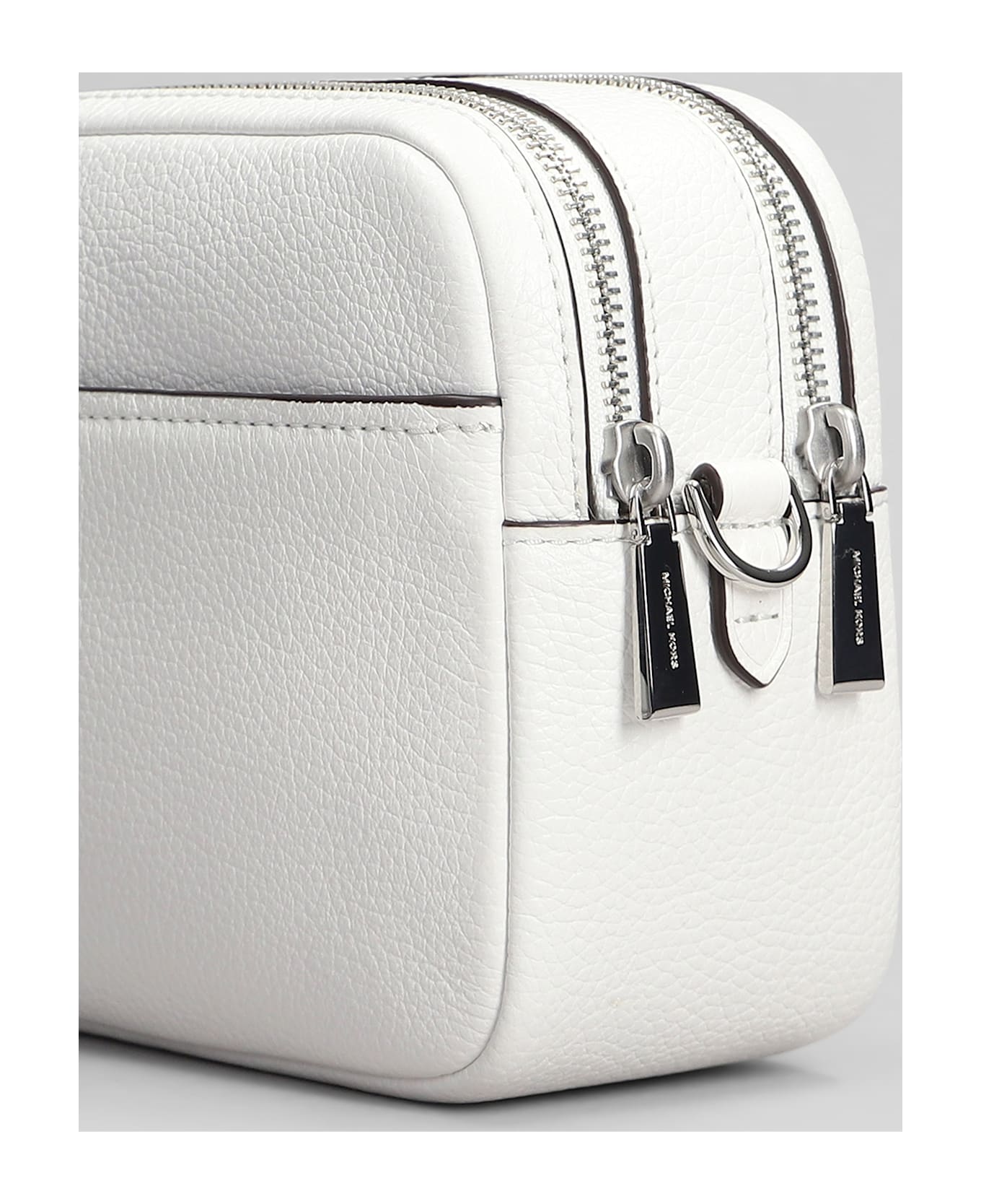 Michael Kors Logo Shoulder Bag - white