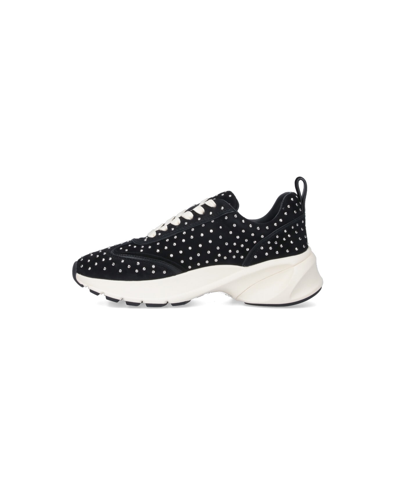 Tory Burch 
good Luck
 Studs Sneakers - Black