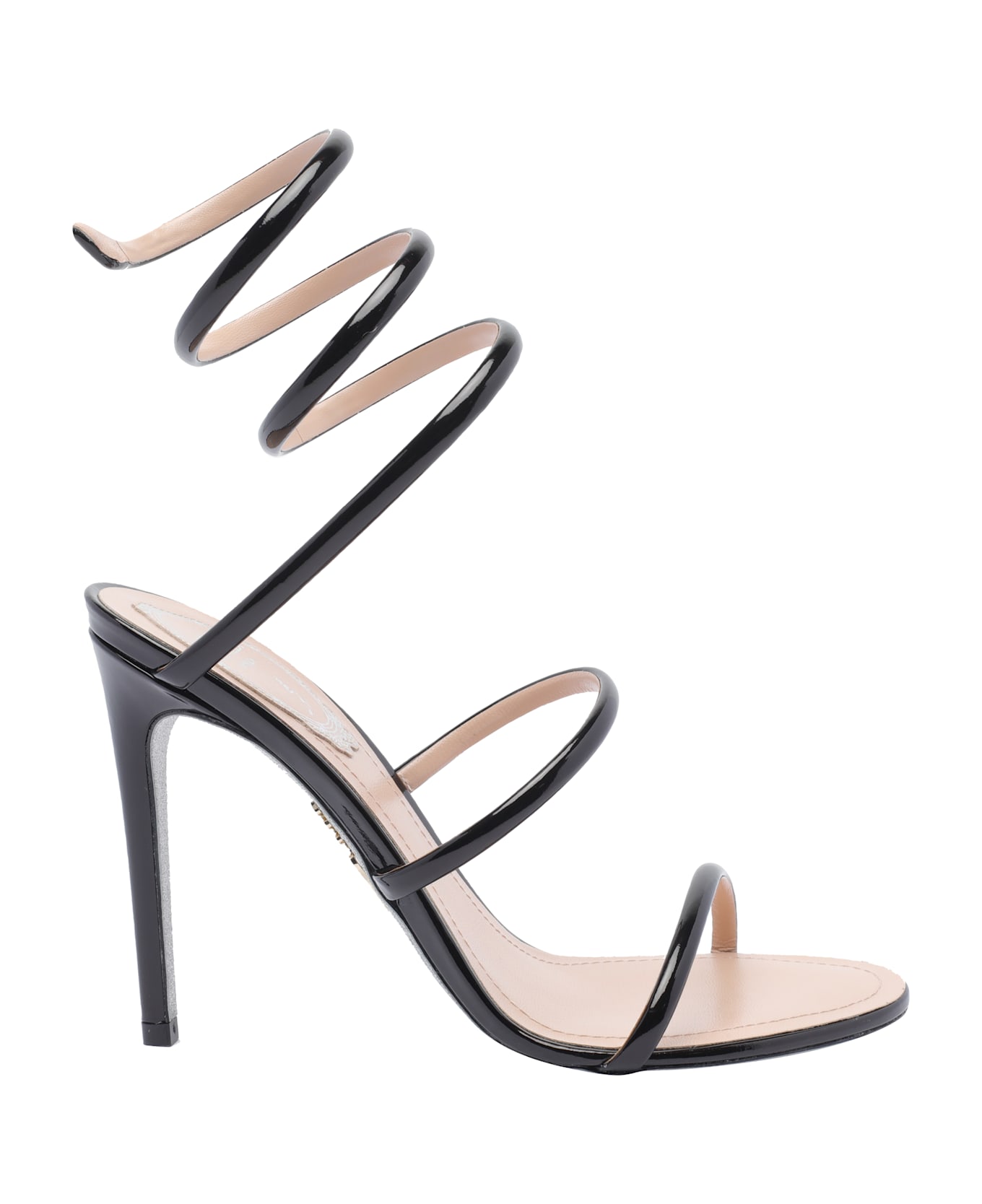 René Caovilla Cleo Pump Sandals - Black