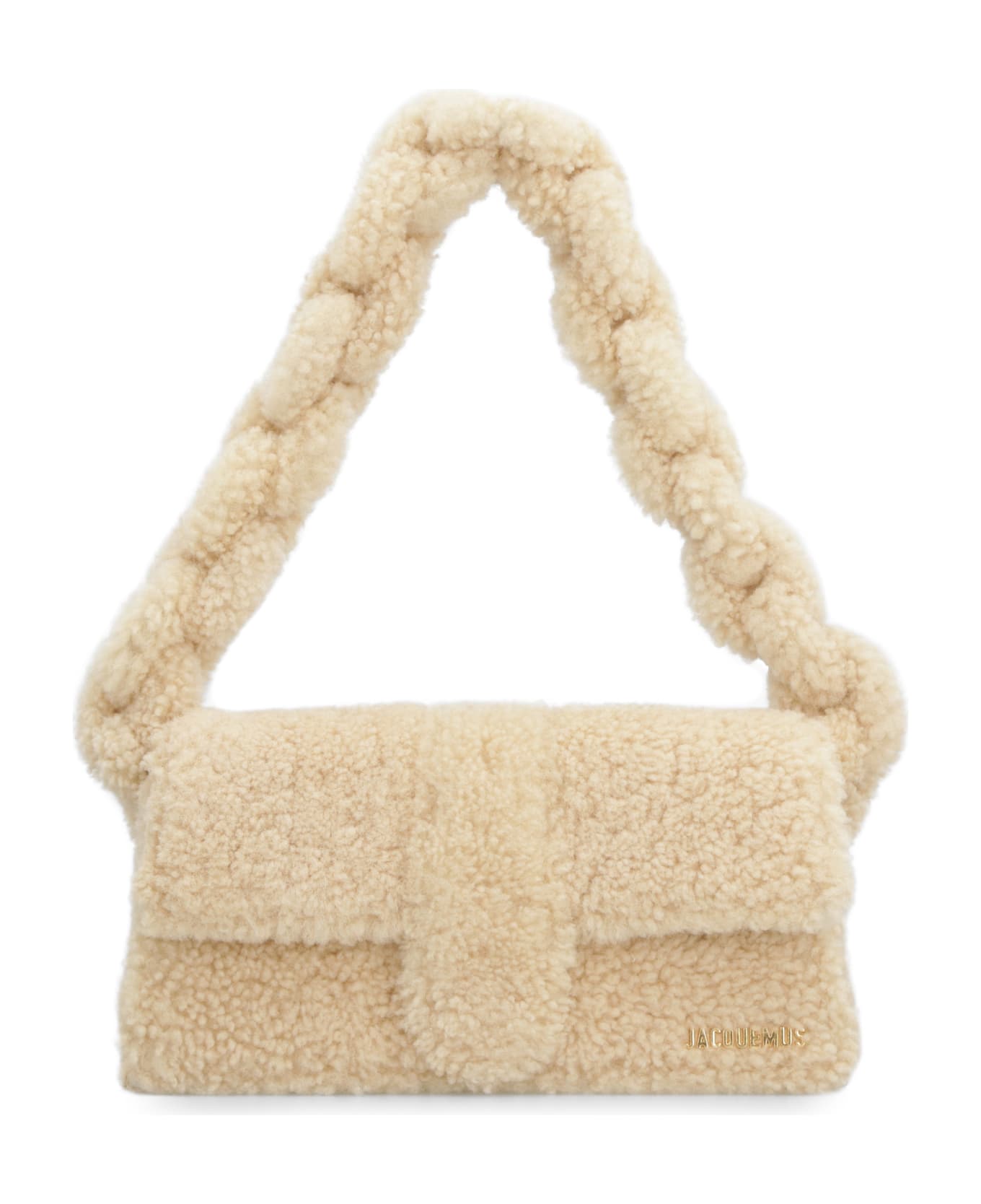 Jacquemus Le Bambidou Shearling Shoulder Bag | italist