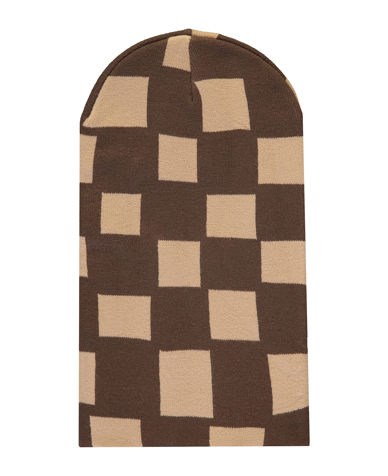 Market Knitted Balaclava - brown