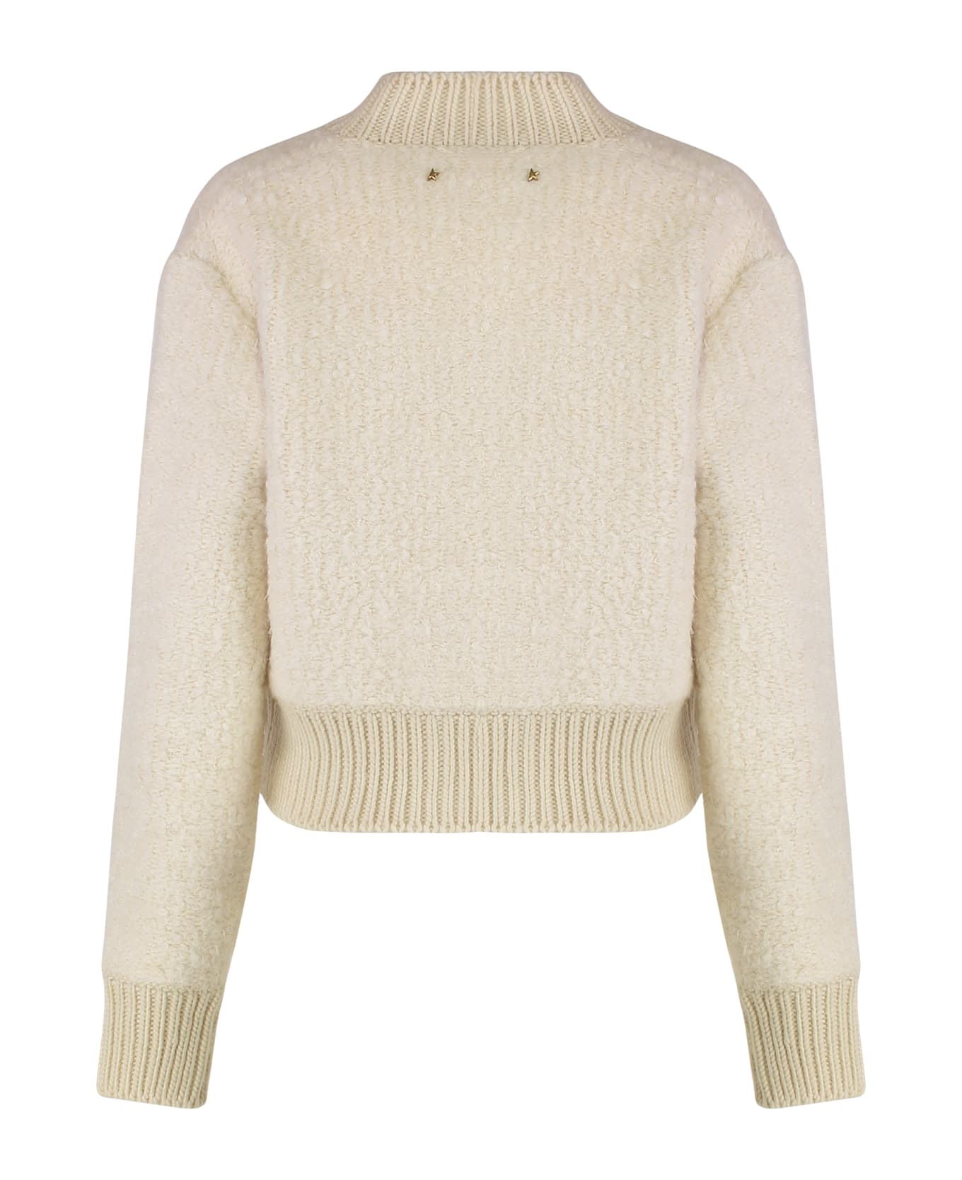 Golden Goose Cardigan In Knit - Beige