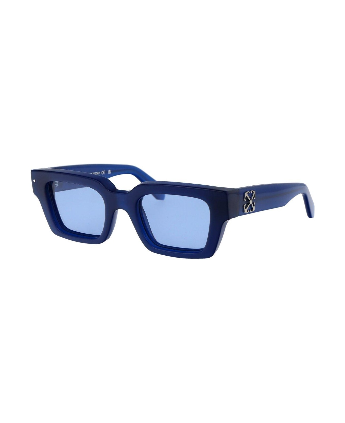 Off-White Virgil Square Frame Sunglasses - Blu