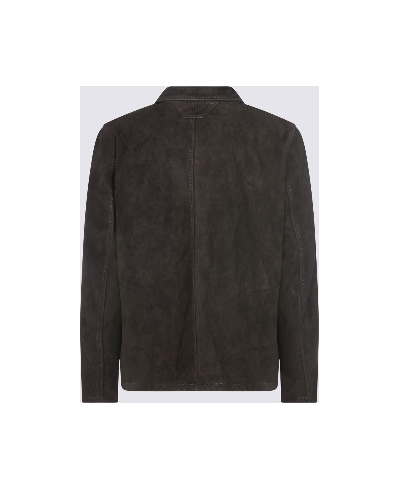 Salvatore Santoro Brown Leather Jacket