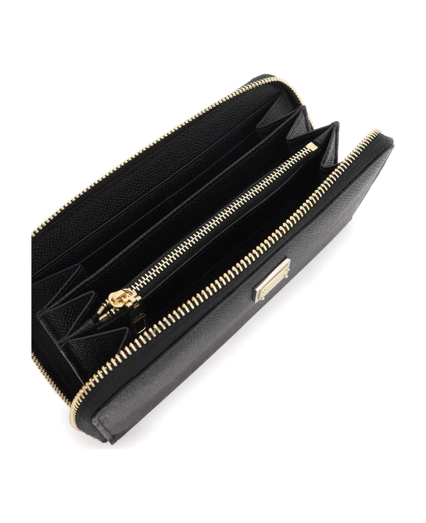 Dolce & Gabbana Zip-around Wallet - Black