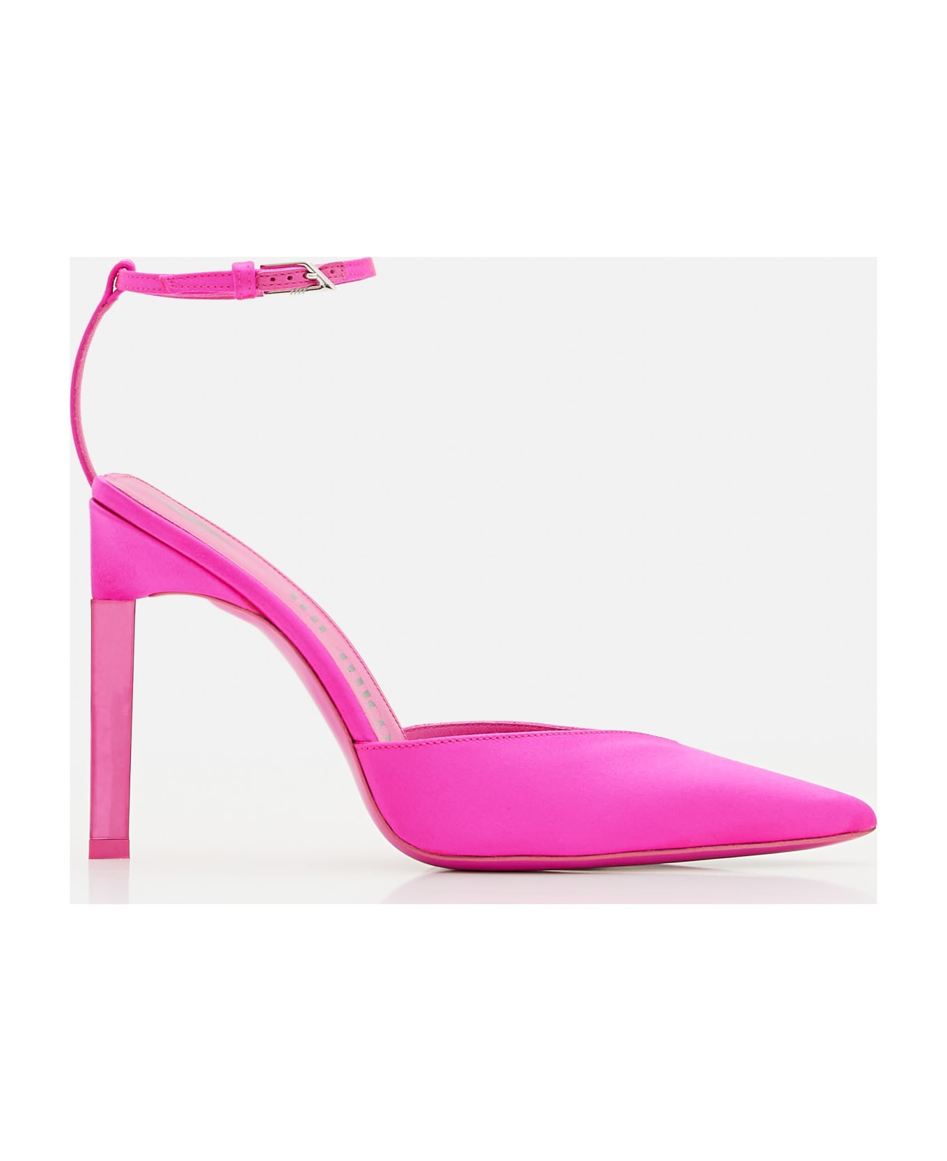 The Attico 105mm Perine Pumps With Ankle Strap - Pink
