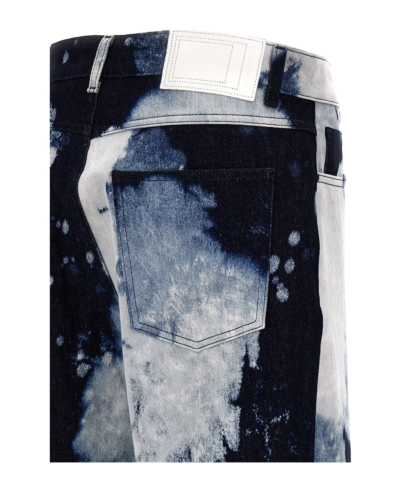 A-COLD-WALL 'hand Bleached Wide Leg' Jeans - Blue