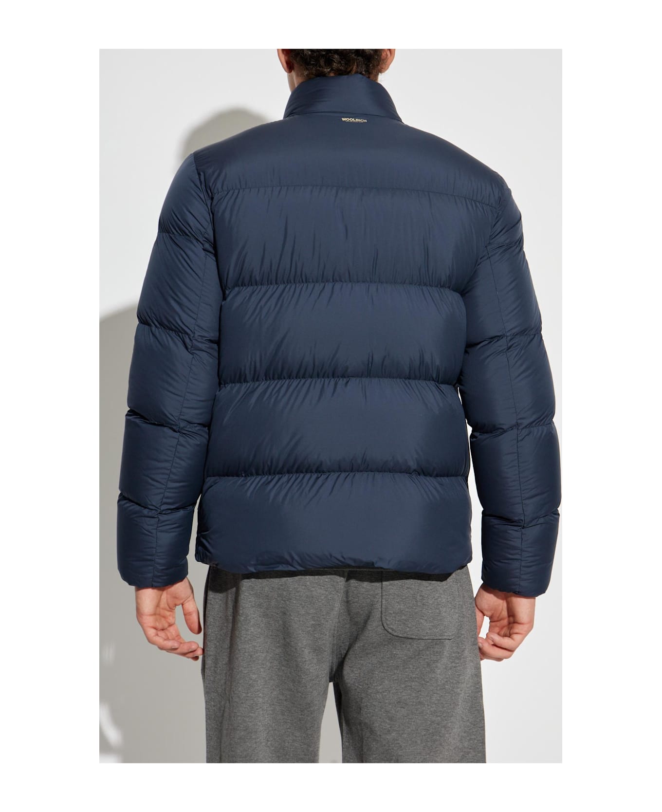Woolrich Down Jacket With Stand-up Collar