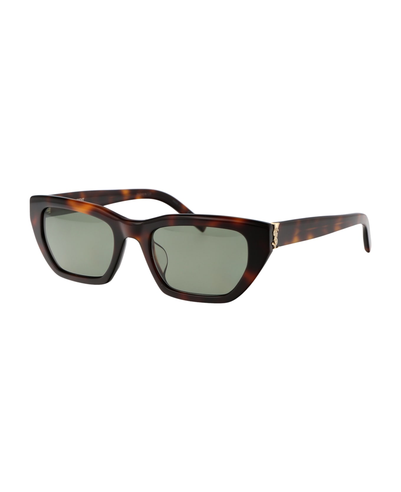Saint Laurent Eyewear Sl M127/f Sunglasses - 003 HAVANA HAVANA GREEN