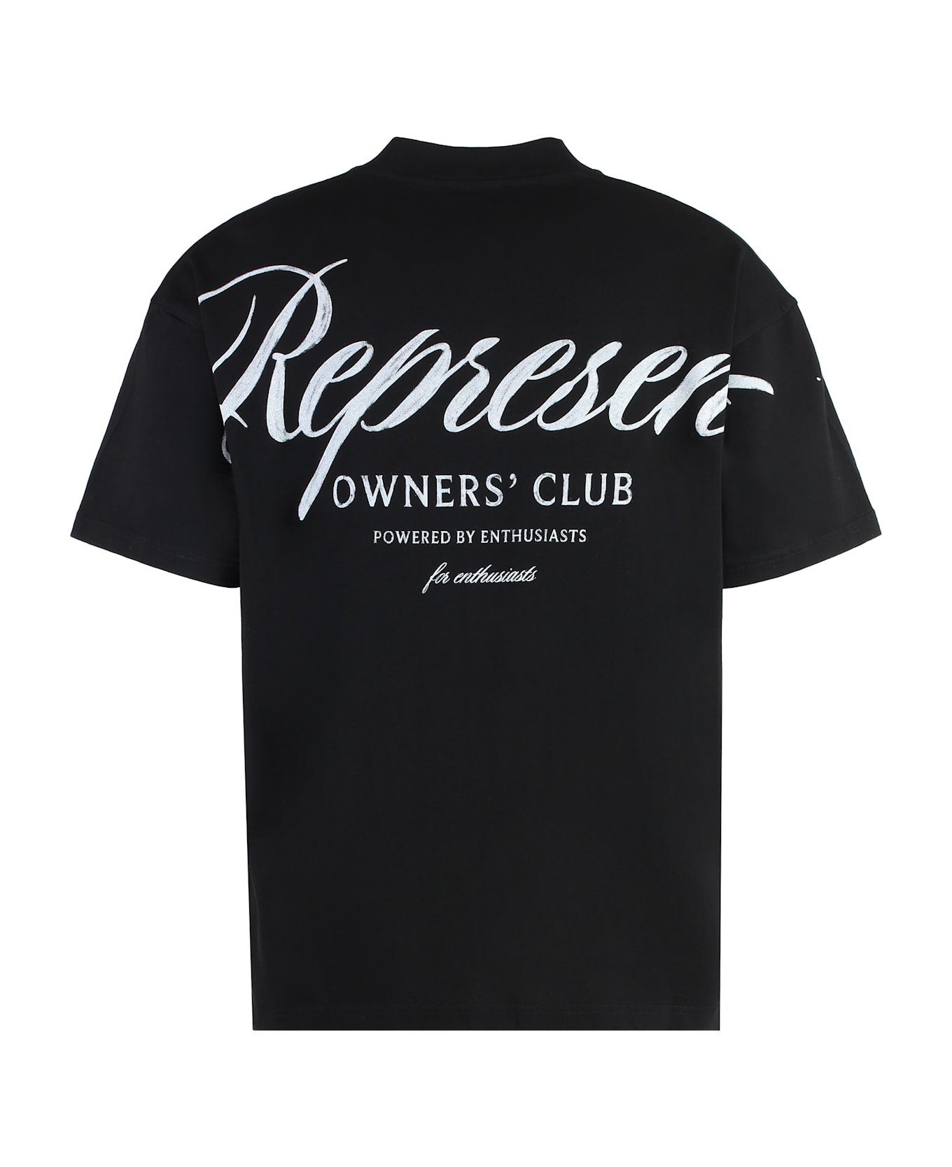 REPRESENT Cotton Crew-neck T-shirt - Nero