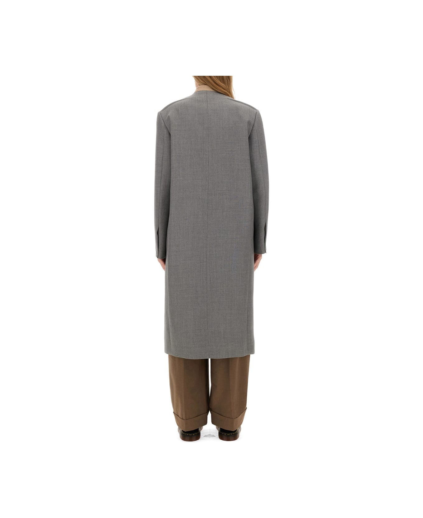 Moschino Wool Coat - GREY