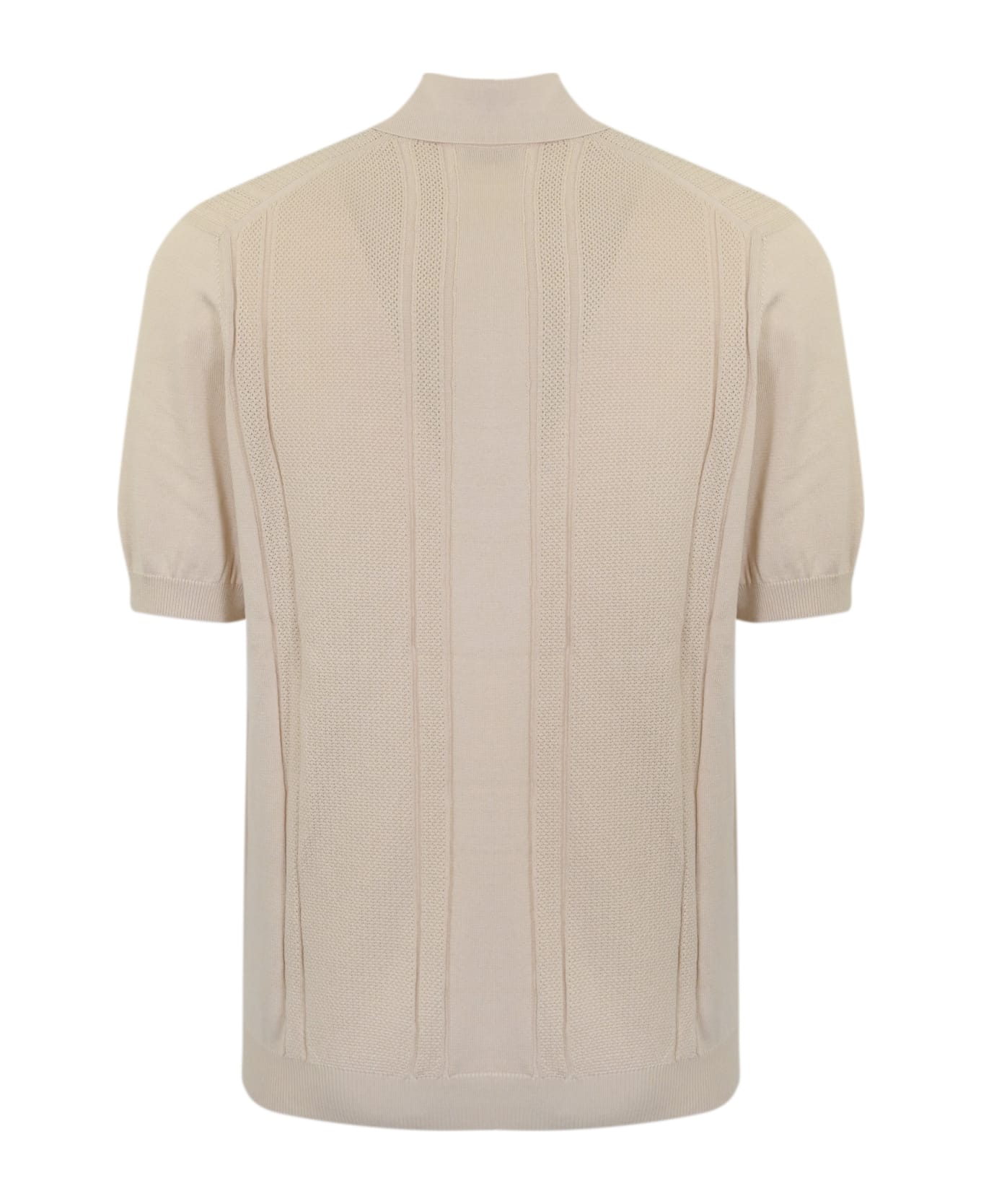 Brunello Cucinelli Cotton Polo Shirt - Corda ポロシャツ